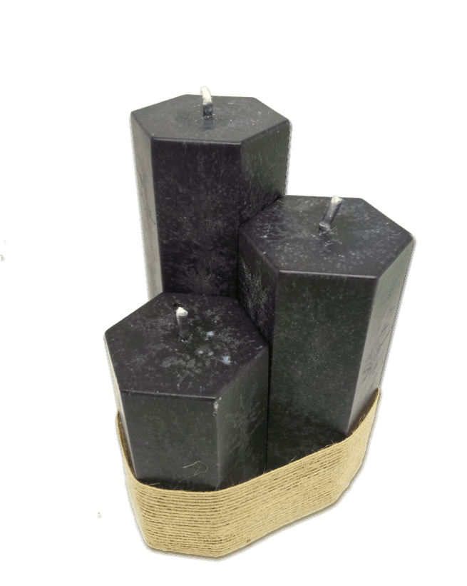 Large Giants Causeway Candle Set
