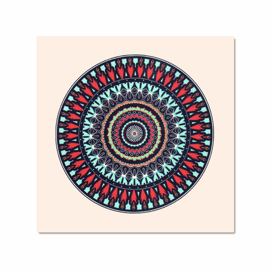 #byeGC Greeting Card Original Design with Well-Being Quote