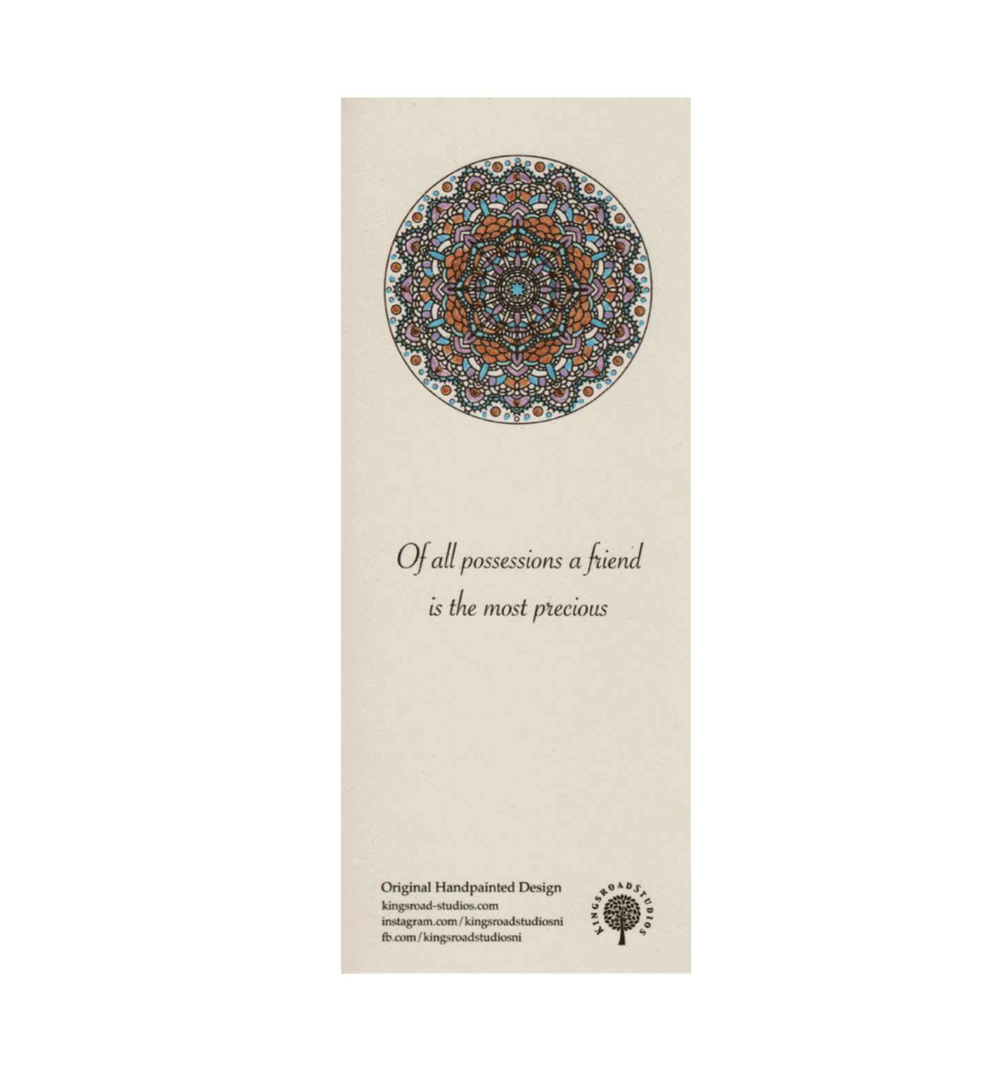 of all possessions bookmark