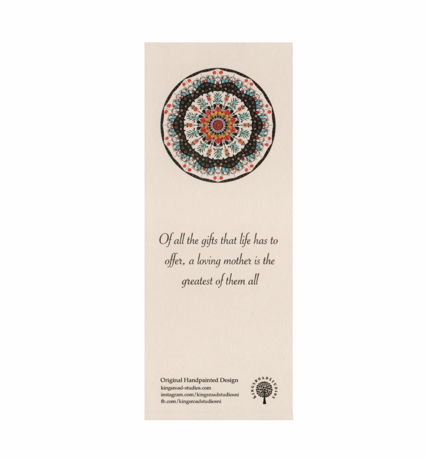 bookmark of all the gifts
