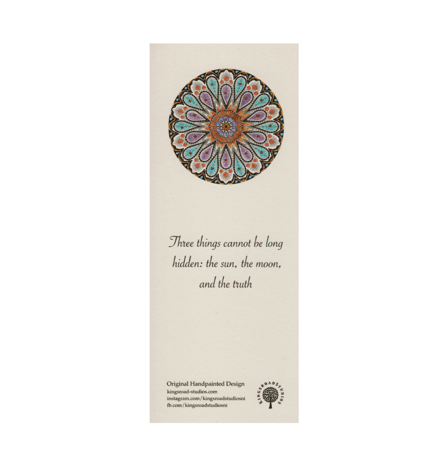 bookmark three things cannot