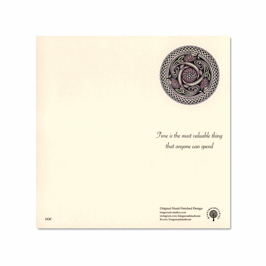 tiGc Greeting Card Back