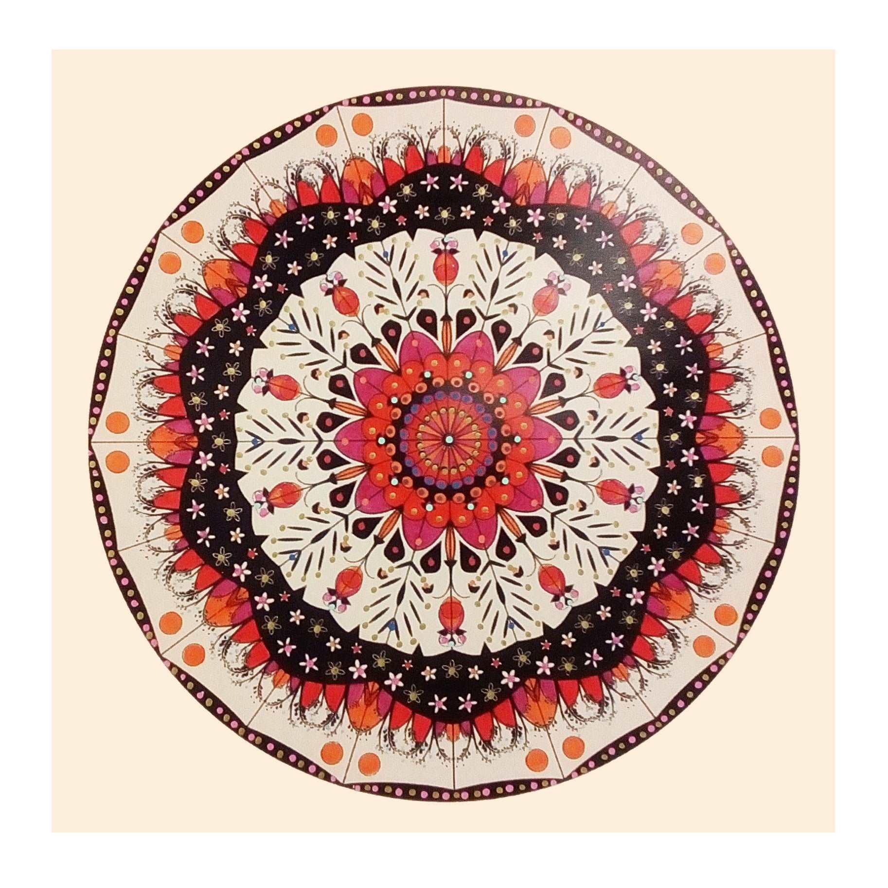 Mandalic Design Wall Art No.9