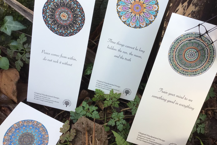 Hand Painted Bookmarks