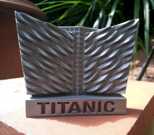 Titanic Belfast stylised model